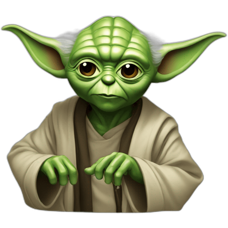 Dj yoda emoji