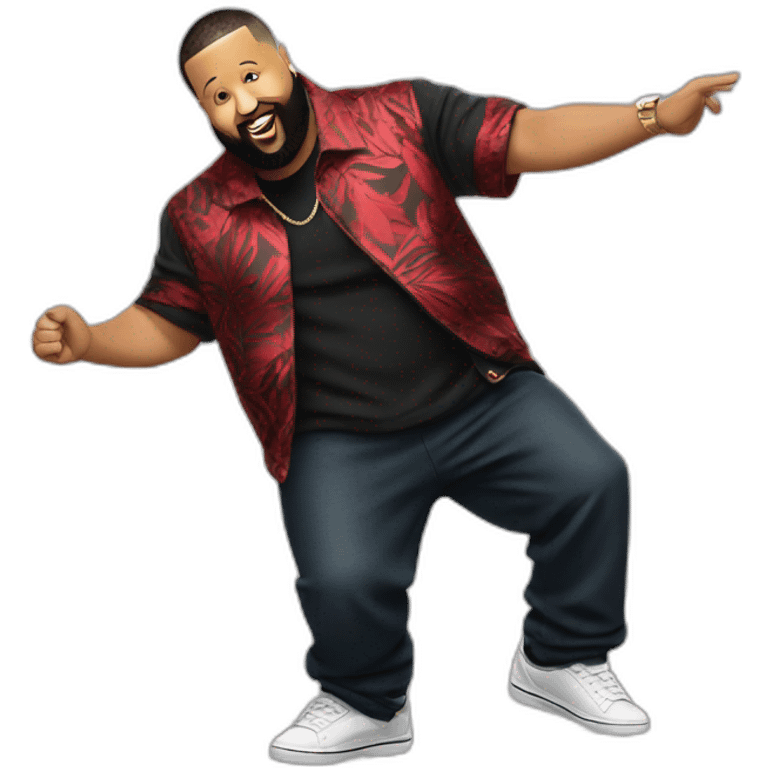 dj khaled dancing emoji