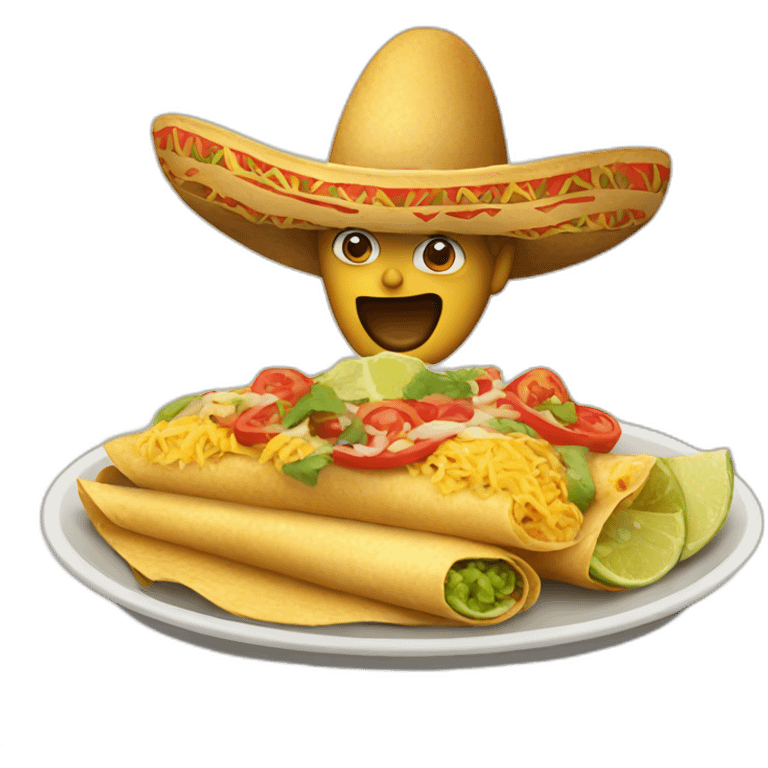 Mexican food emoji