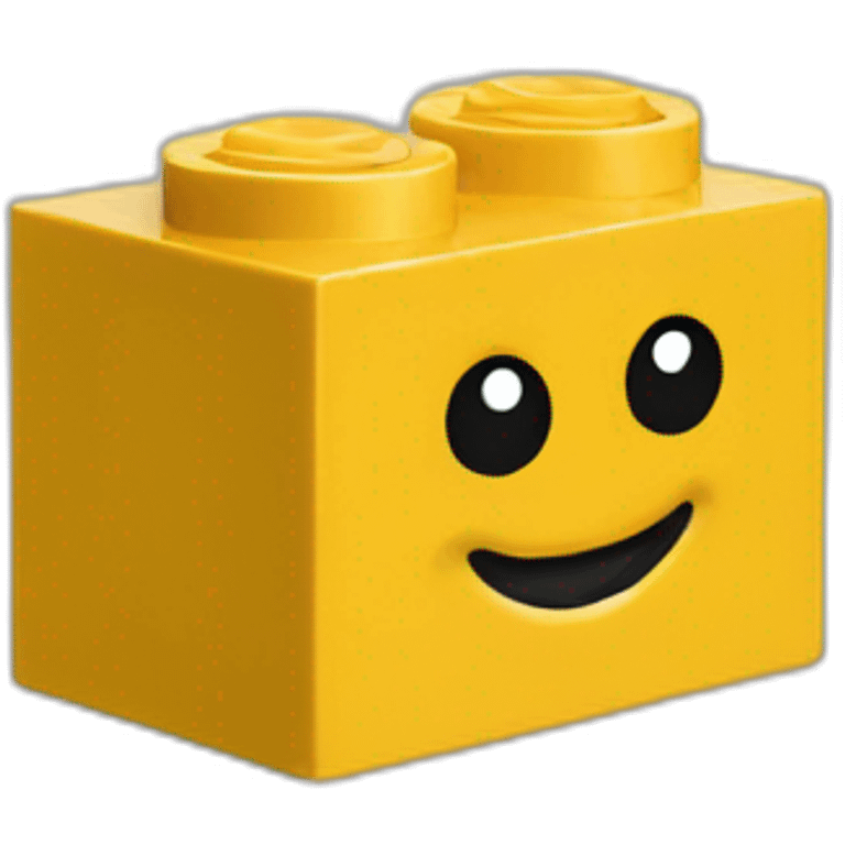 Lego brick emoji