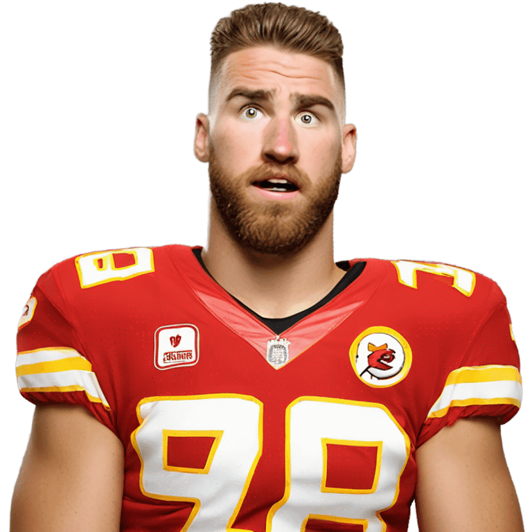 Travis Kelce Crying emoji