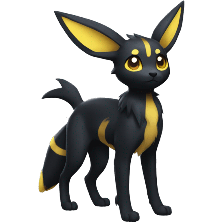 Umbreon full body emoji