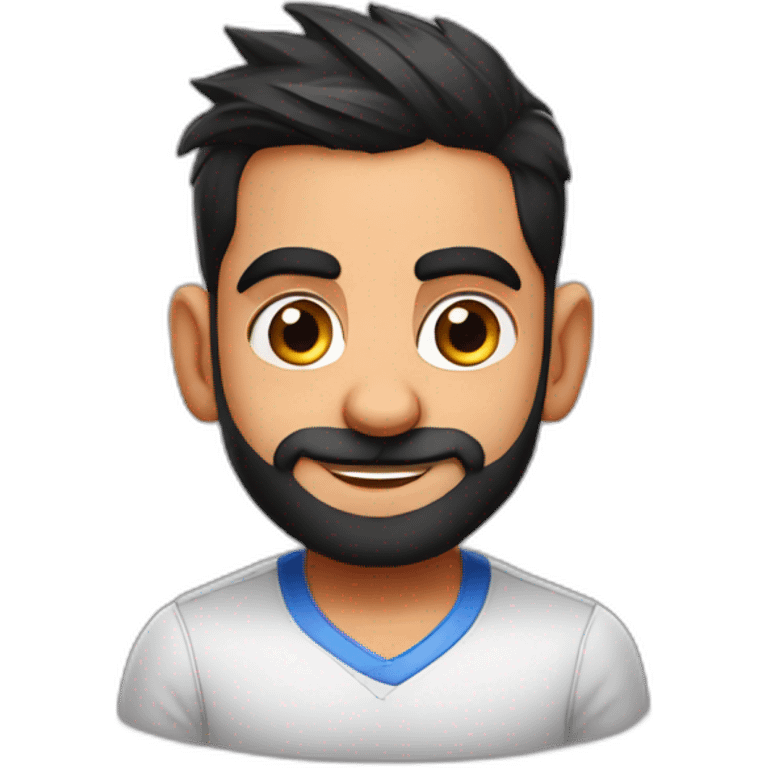 Cute Virat kohli emoji