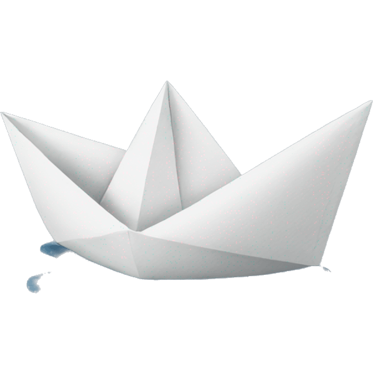 Paper boat emoji