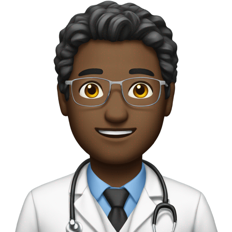 Admire a male white doctor  emoji