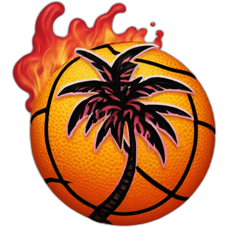 miami heat logo  emoji