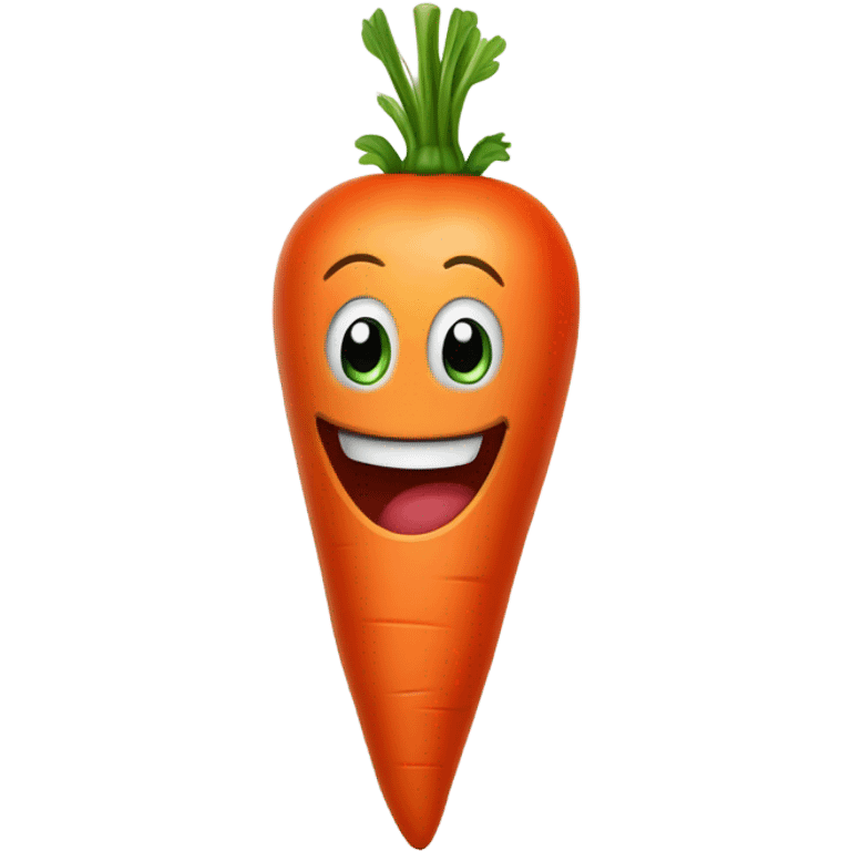 vegetable with a smile emoji