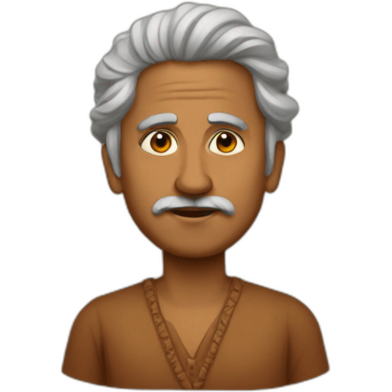 indian writer idea emoji