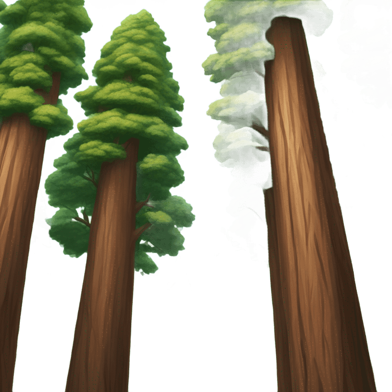 Redwood  forest emoji