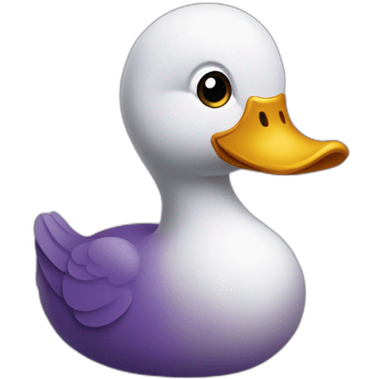 purple-duck emoji