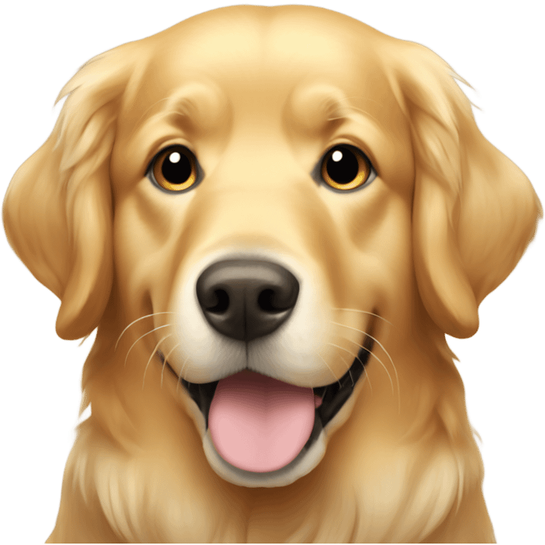 Golden retriever emoji