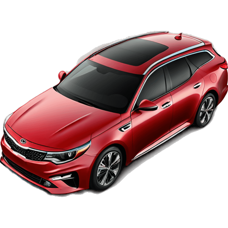 red kia optima 2019 combi emoji