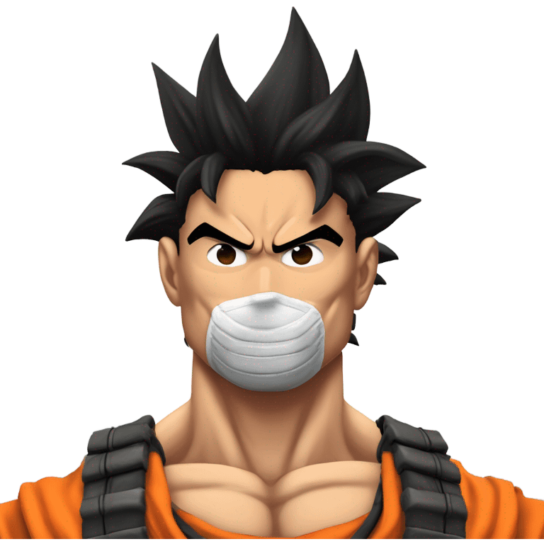 Goku fused with bane emoji