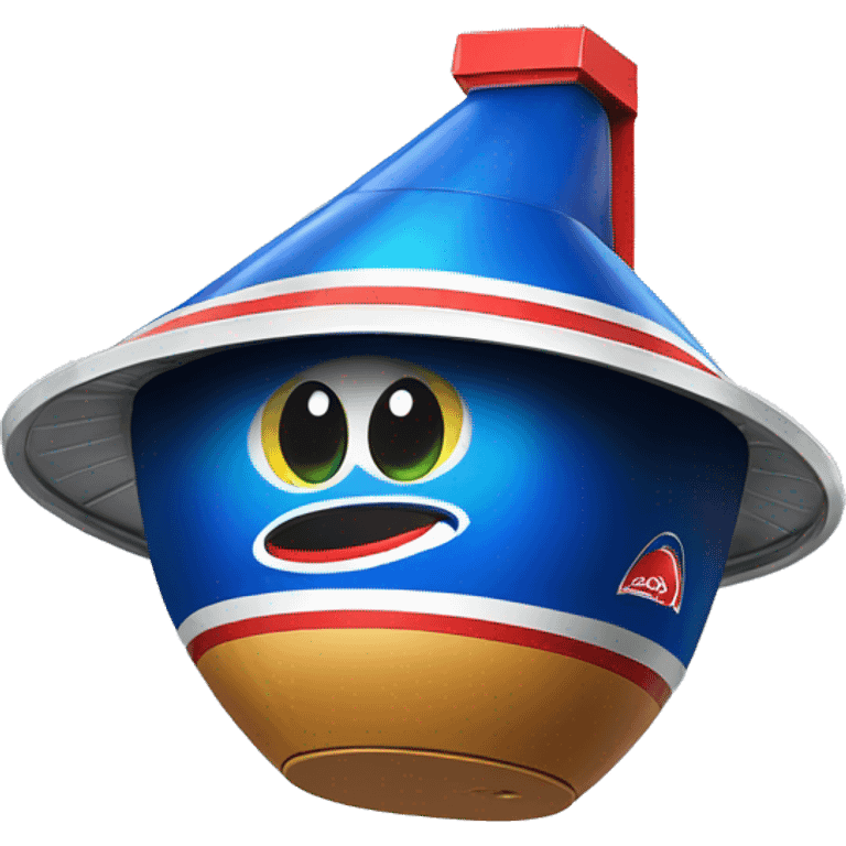 Pepsi can UFO alien spaceship birdhouse  emoji