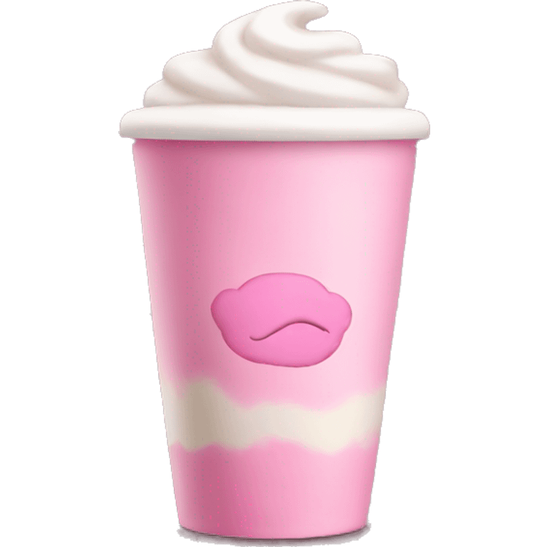 pink latte emoji