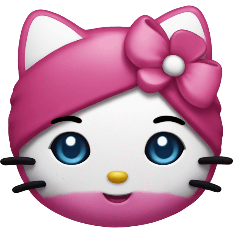 Hello kitty emoji