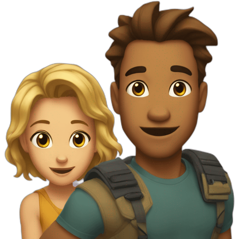 Simba and sacha ketchum emoji