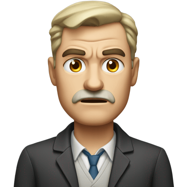 angry caucasian teacher emoji