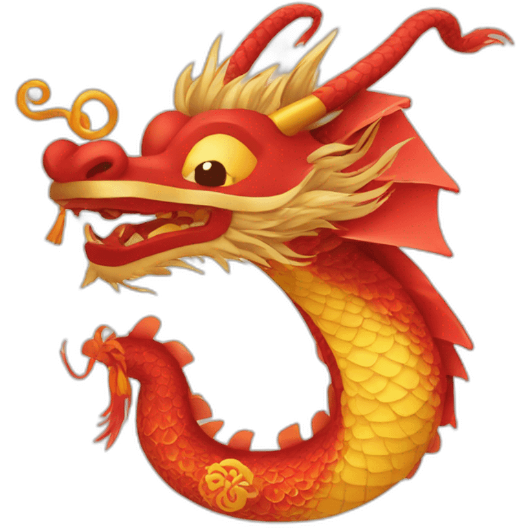 Chinese new year-dragon emoji