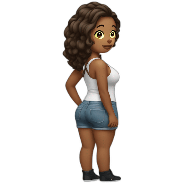 Big booty emoji