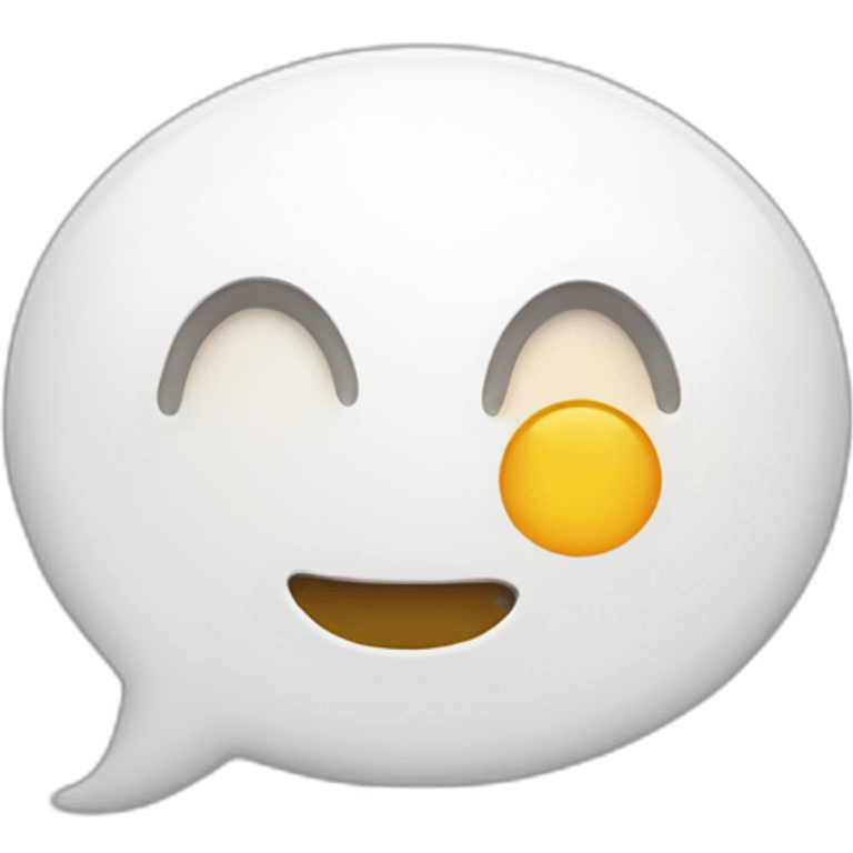 chat bubble emoji