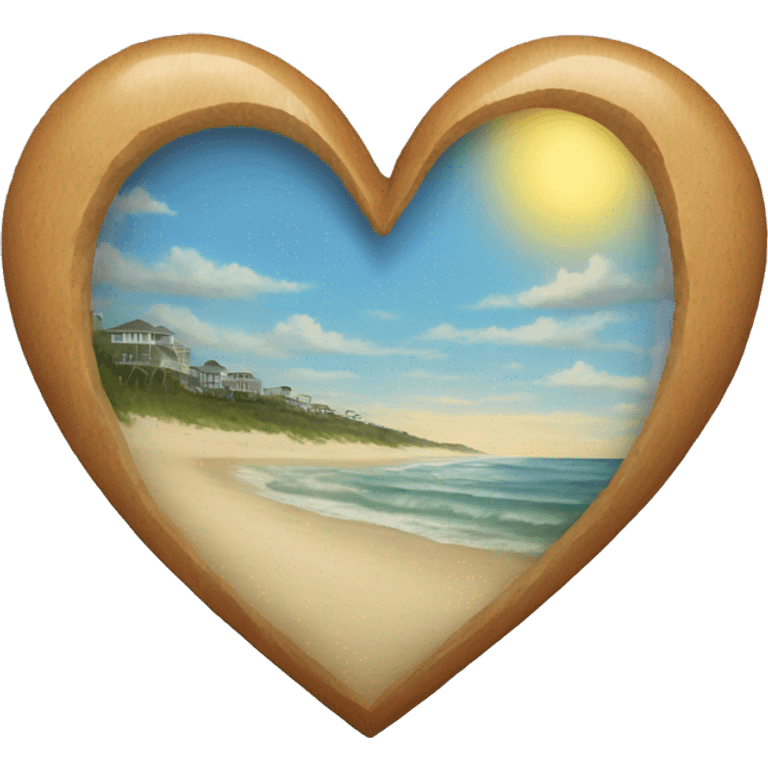  heart outer banks emoji