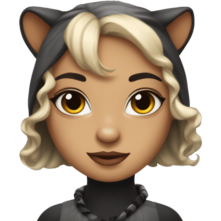 Panther wearing both and she is coquette emoji