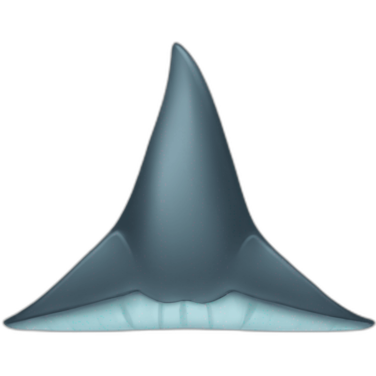 Shark fin  emoji