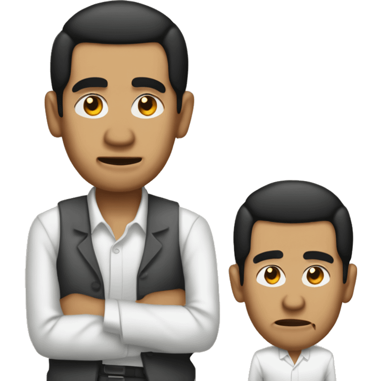 joko widodo with hand folded sorry emoji emoji