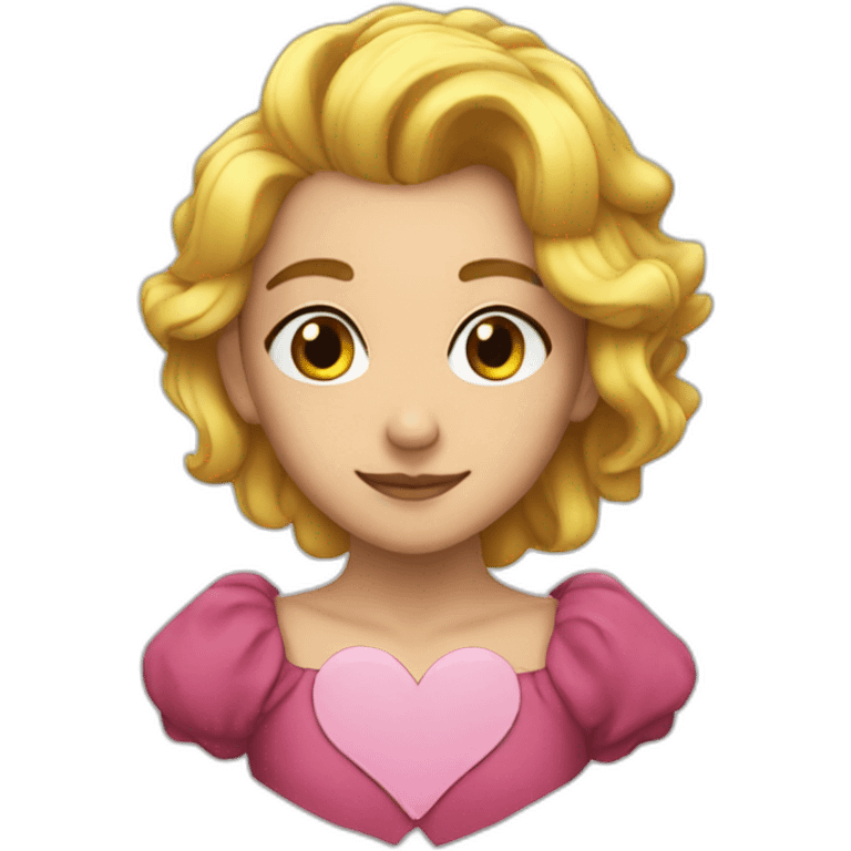 corazon rosa emoji