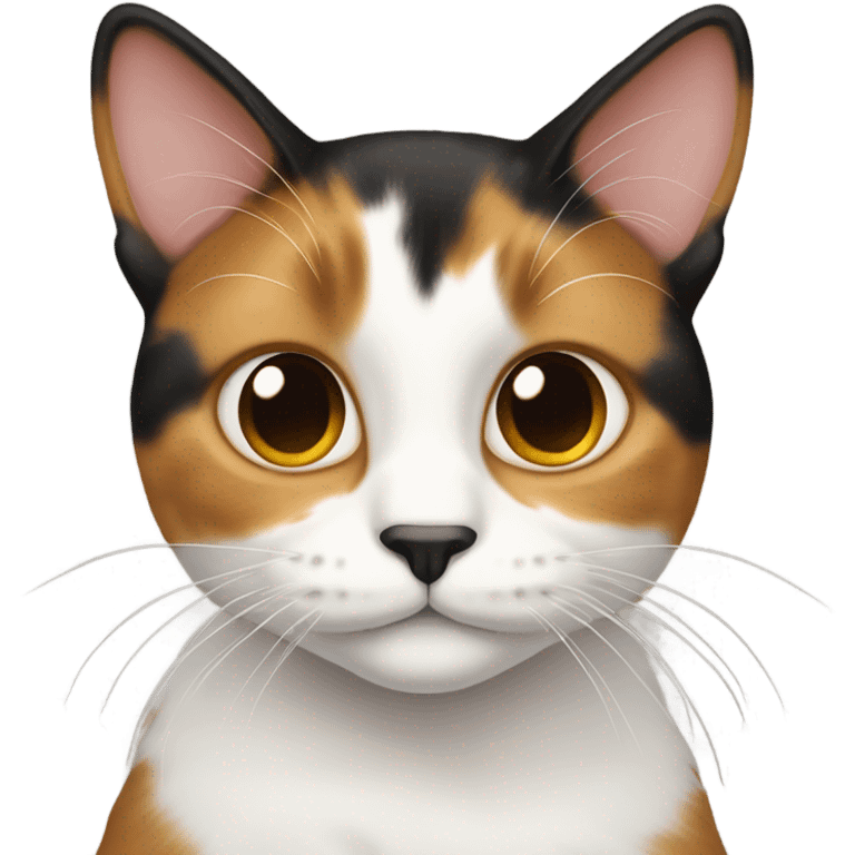 Calico cat emoji