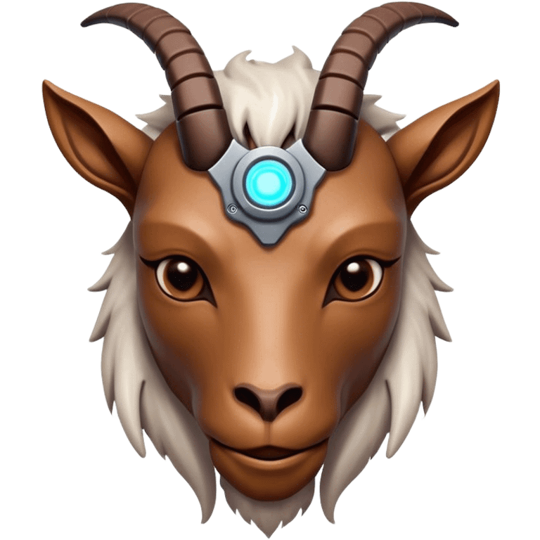 Cybernetic Goat man emoji