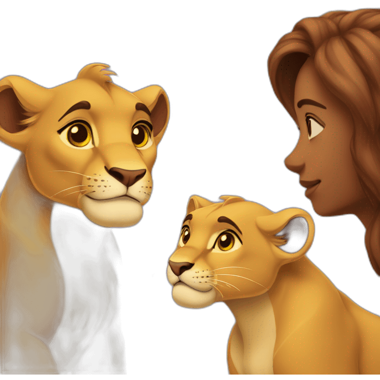 simba et nala emoji