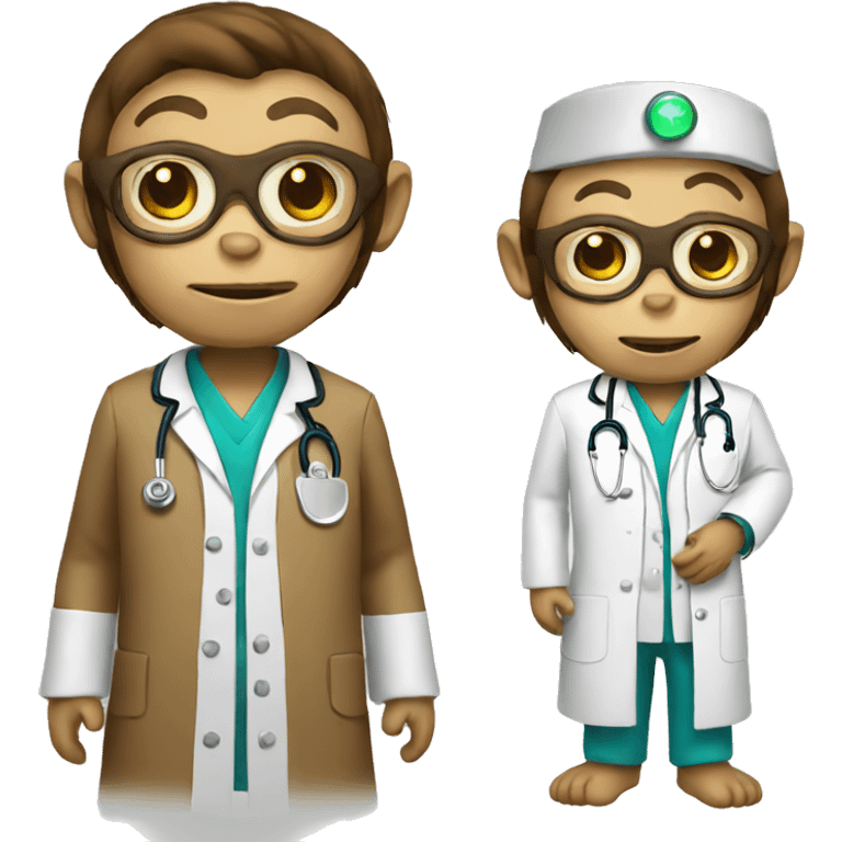 Monkey doctor emoji