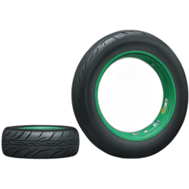 Skateboard tyre emoji