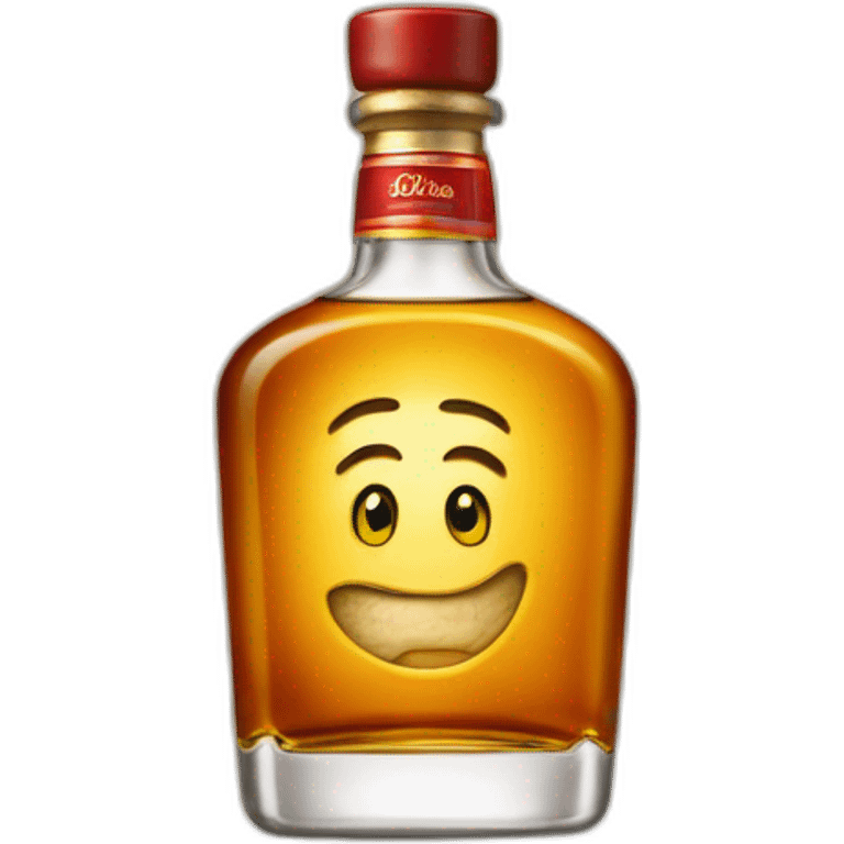 Bottle of Buchanan whisky emoji