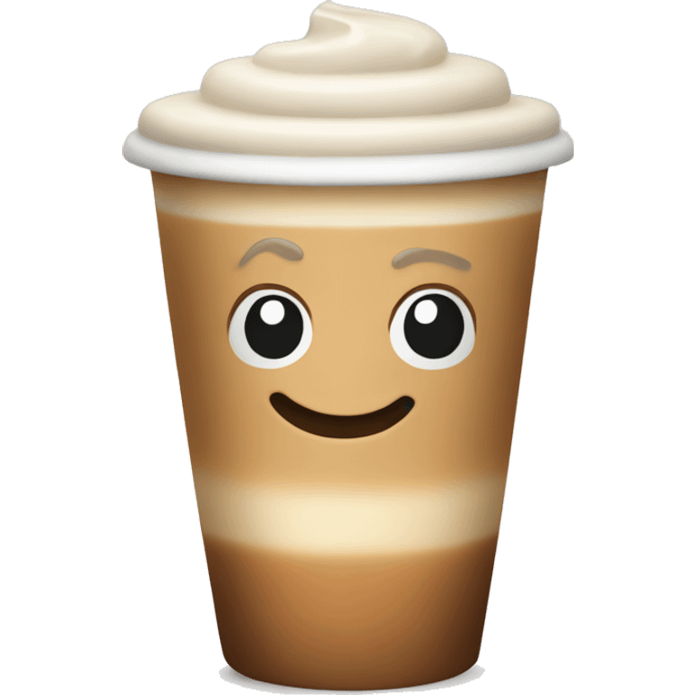 Café latte emoji