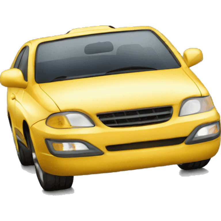 a singing car emoji