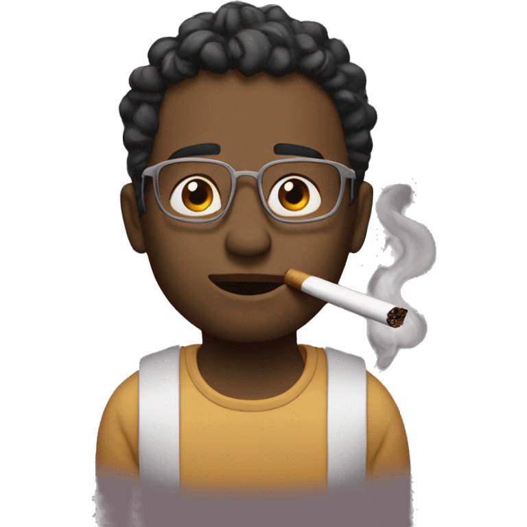 smoking and chill emoji