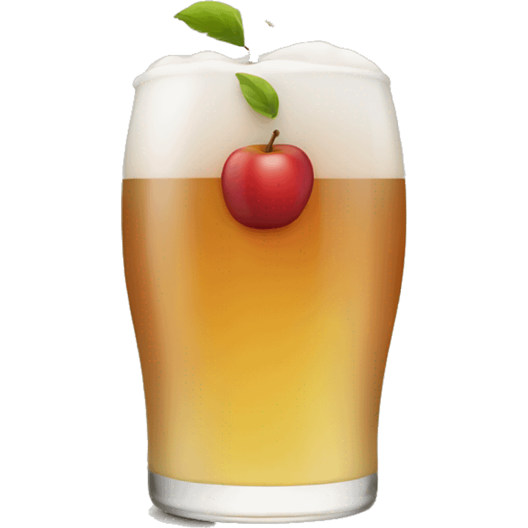 Hard cider emoji