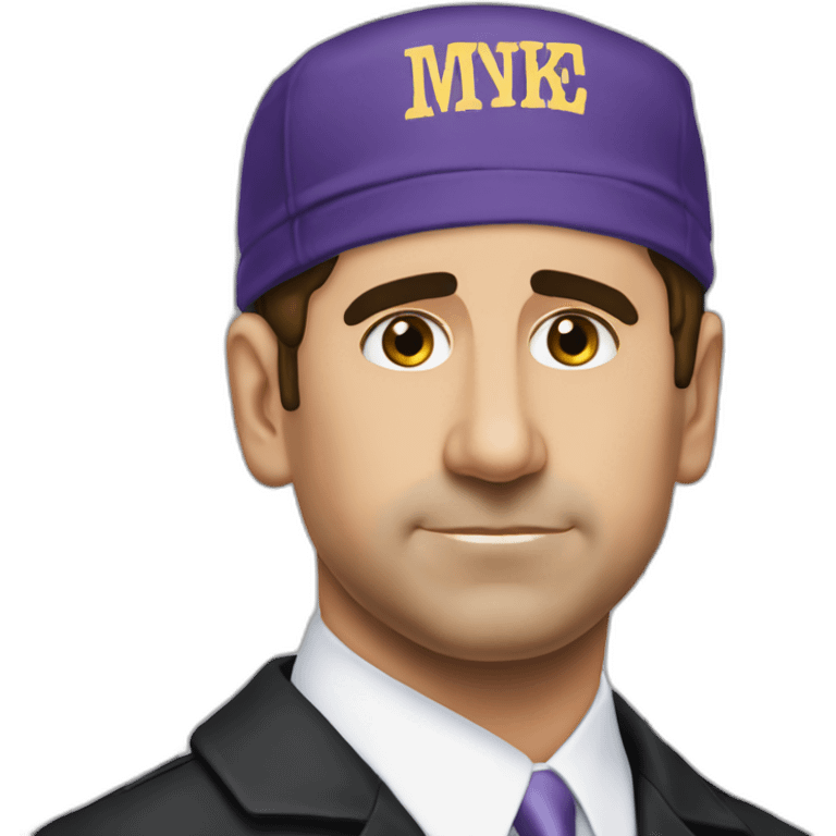 Prison Mike, Michael Scott, bandana emoji