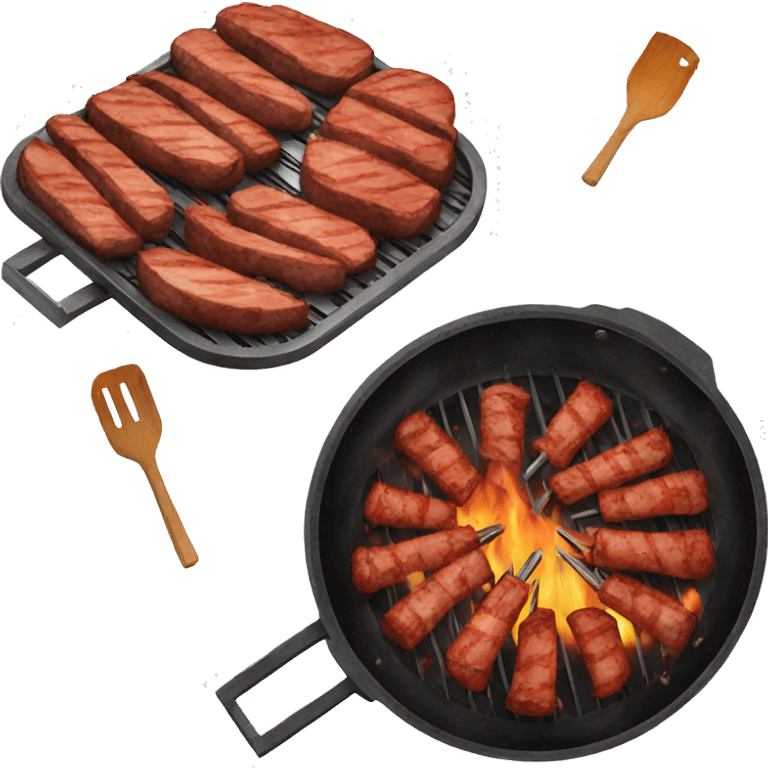 Barbecue emoji