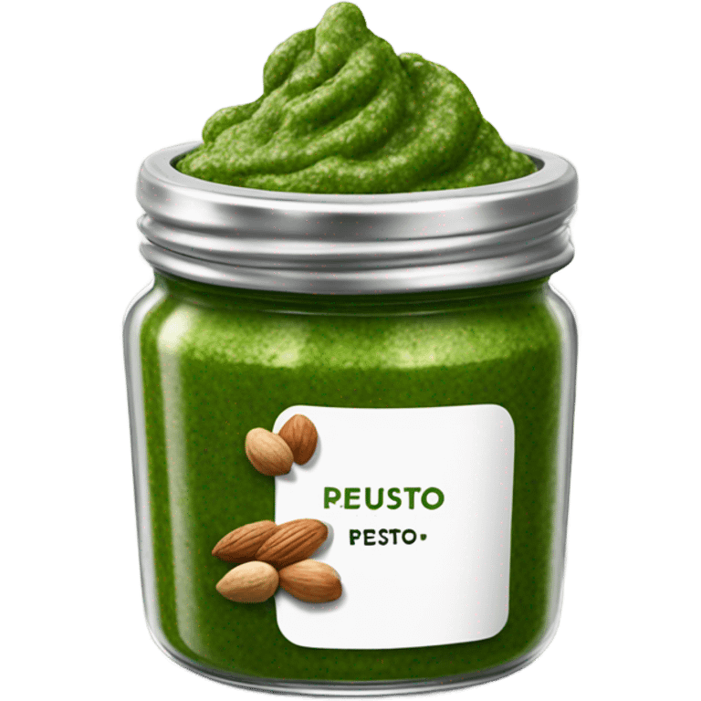 Jar of pesto sauce  emoji