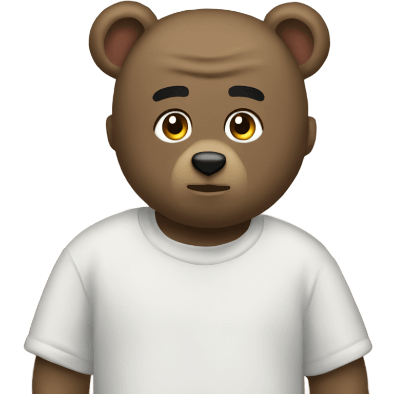 Kanye Bear￼ emoji