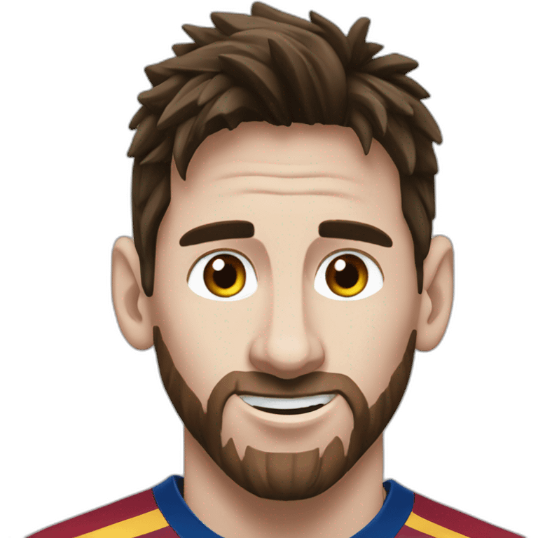 Messi espagne emoji