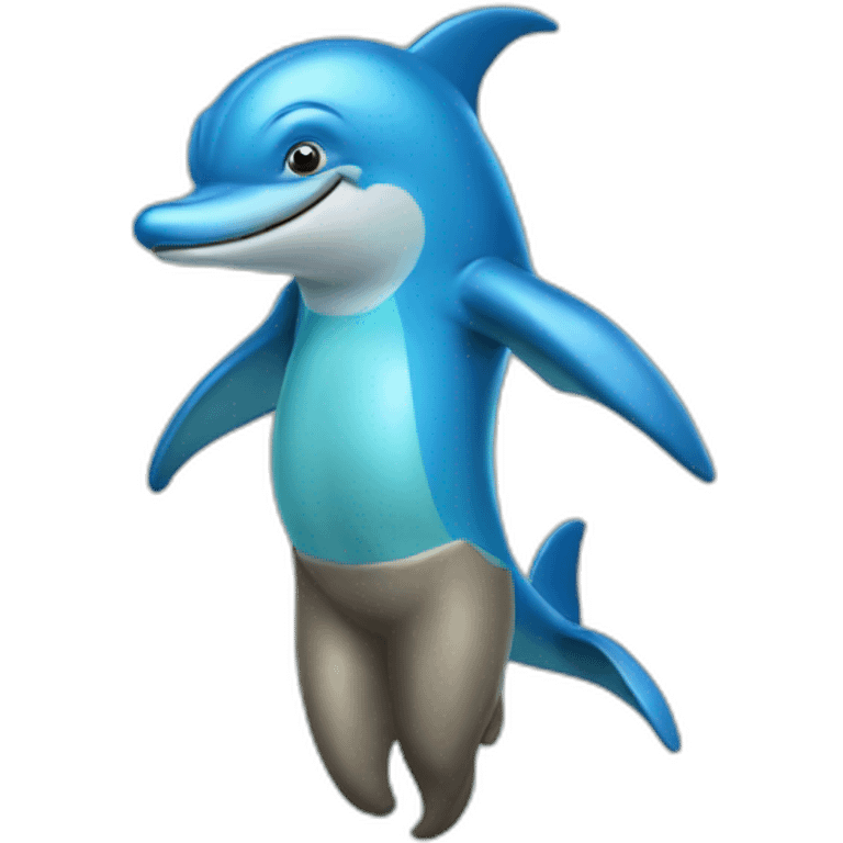 dolphin-man emoji