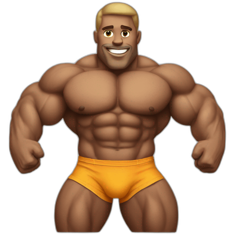 huge-bodybuilder emoji