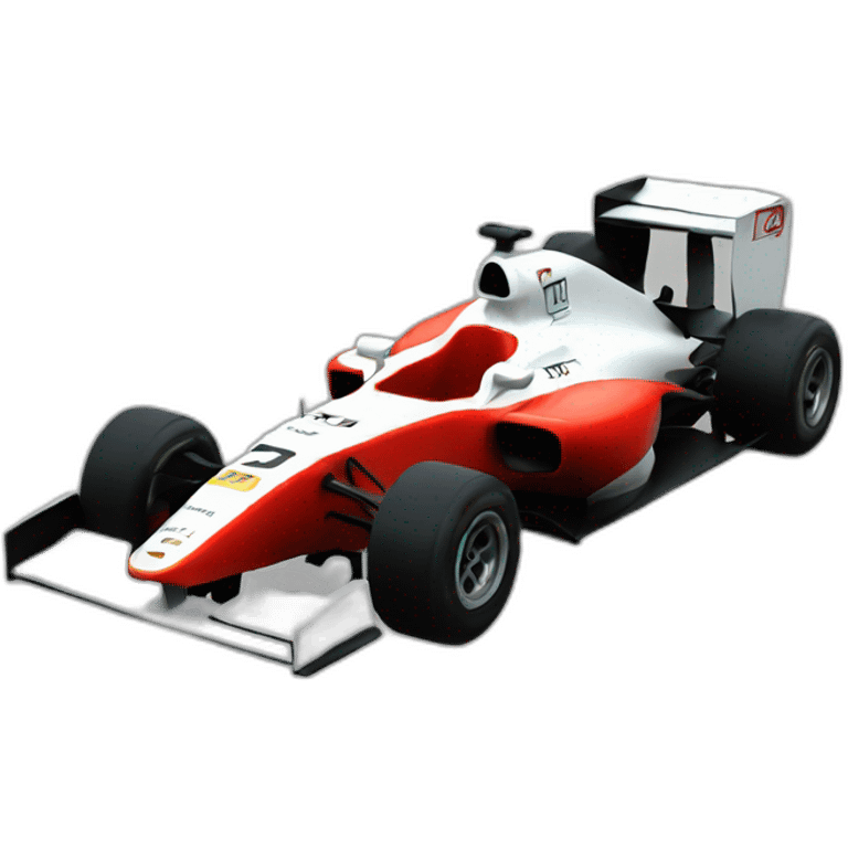 Formula 1 car emoji