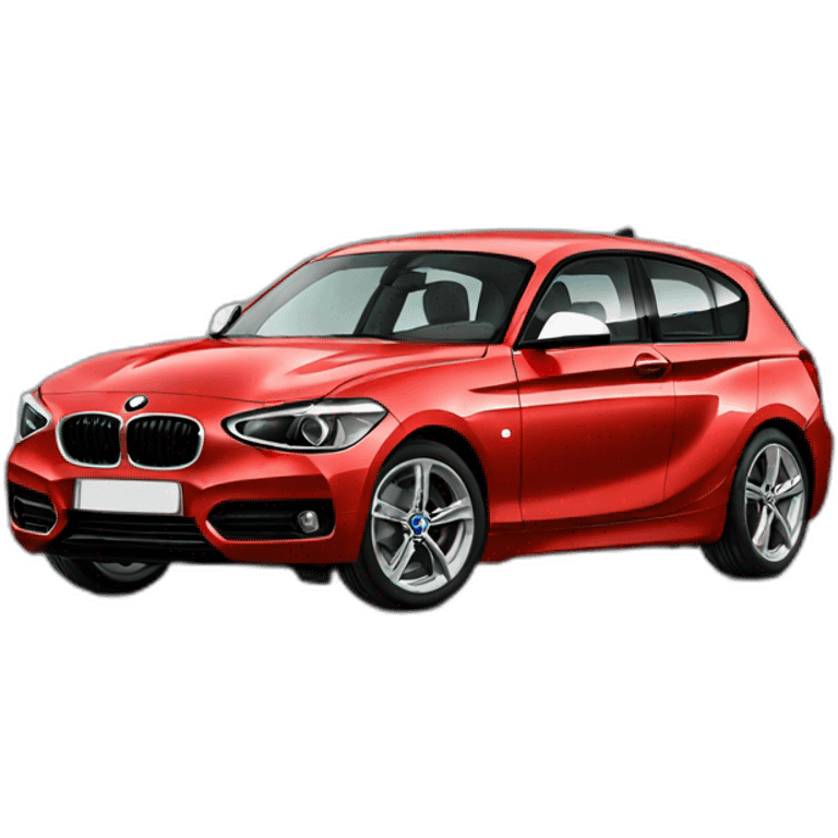 bmw 1 series red emoji