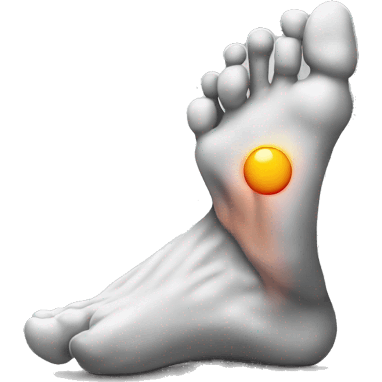 foot pain emoji